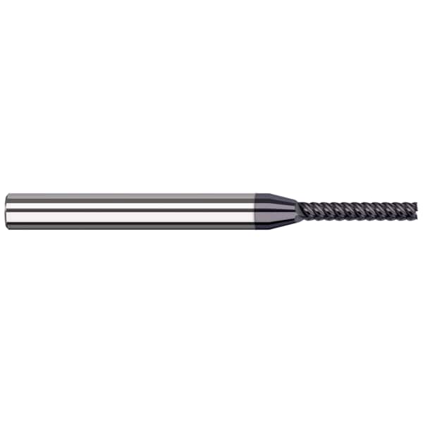 End Mill for Exotic Alloys - Square, 0.0310" (1/32), Length of Cut: 3/16"